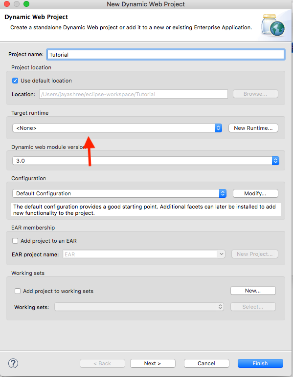 select runtime